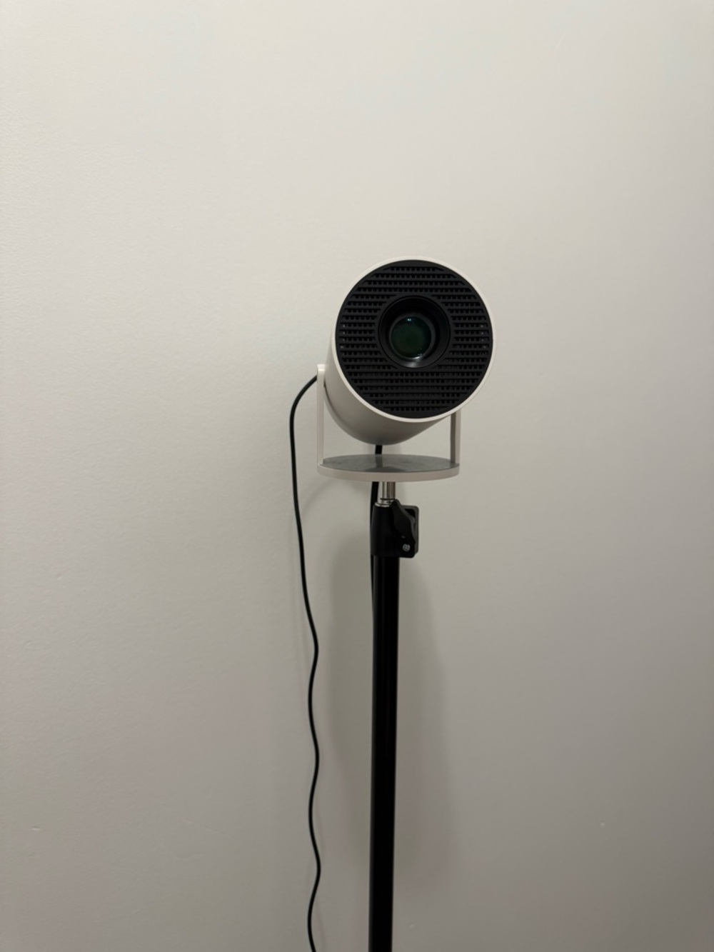 White Projector - Compact White Design
